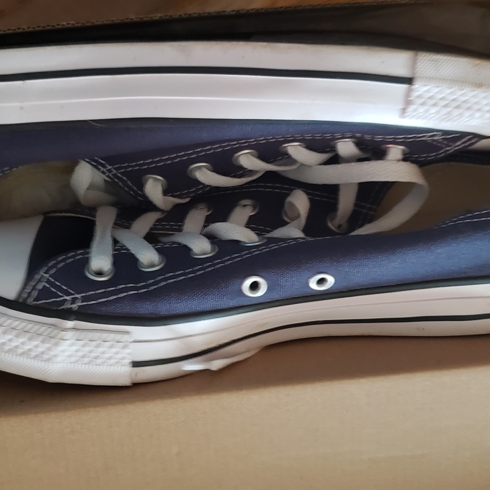 Blue Converse